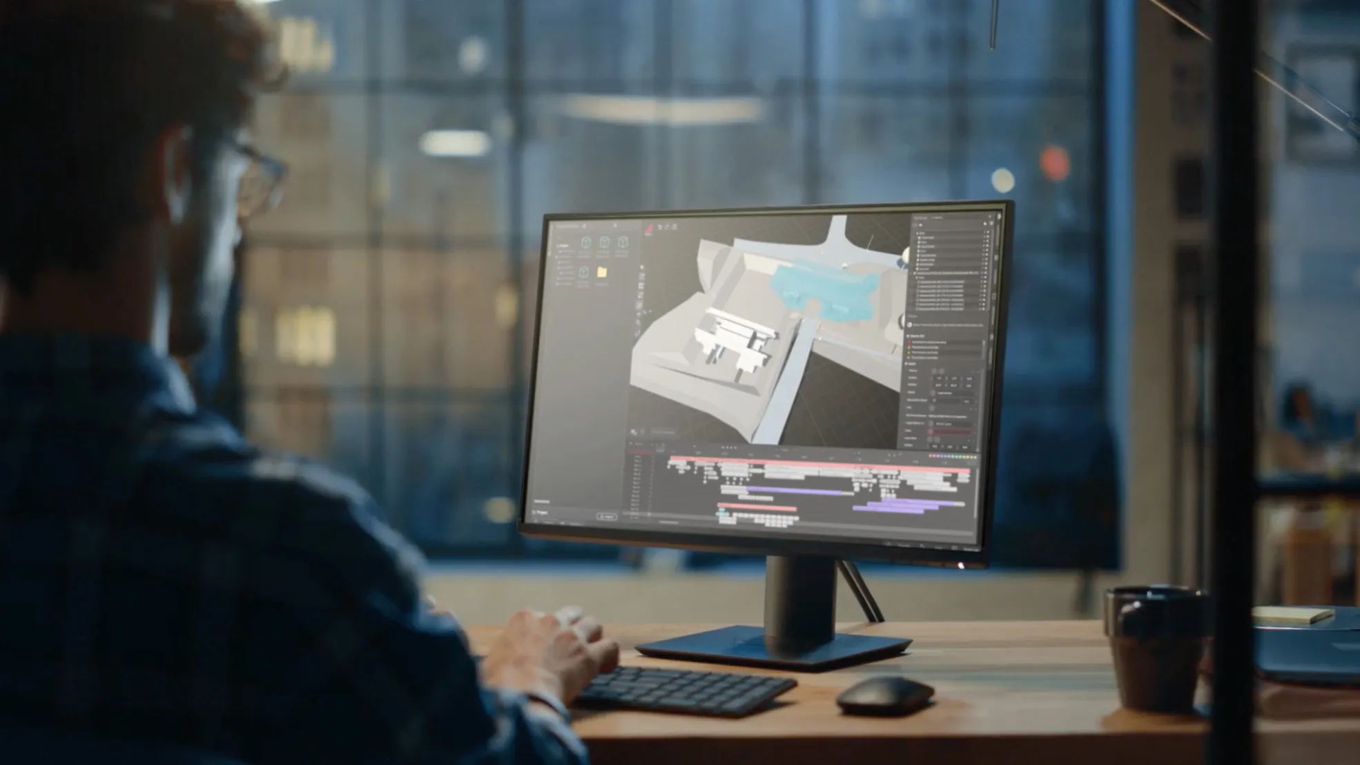 Process Engineer bei der Bauablauf-Simulation